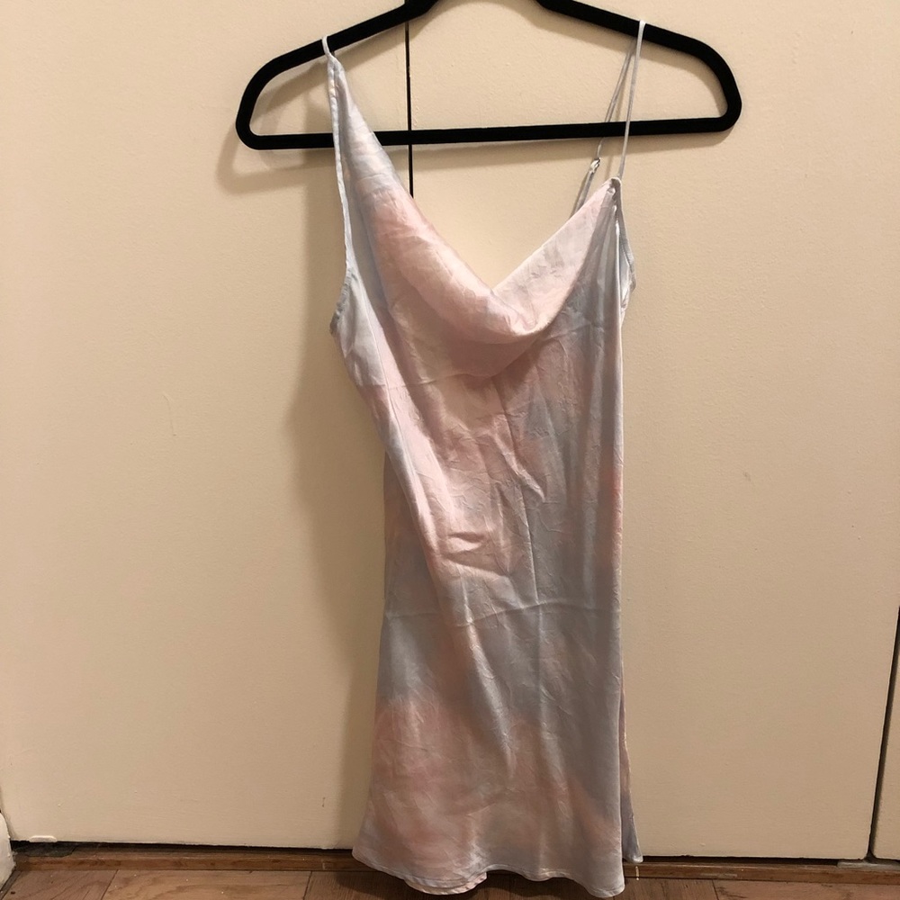 Frankie’s Bikinis Cora silk dress